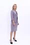 V-Neck Cropped Jacket & Straight Tight Skirt - Anthracite - 1016540 - 5