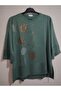 1st quality knitwear, shiny, three-quarter sleeve, relaxed fit, cotton sweater - 6