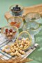 6 Pieces Gold Gilded Footed Presentation Bowl & Sugar Bowl & Turkish Delight Bowl Snack Bowl