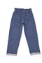 Girls' 2-6 Years Old Stylish Girls' Set with Linen Pants and Mevslimli Floral Blouse - 5