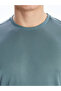 Crew Neck Short Sleeve Men's Sports T-Shirt - 3