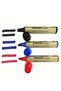 Permanent 10mm Marker for Cartons & Bags (Red 1 / Blue 1 / Black 1) Set of 3
