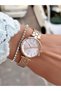 Steel Cord Women's Wristwatch 3 Atm Waterproof with 2 Years Warranty Mechanism - 3