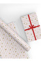 Hearts, Pink Stripes, Wrapping Paper - 3