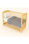 Baby & Kids Cotton Pique Set Poplin Cotton Fabric Elastic Sheet and Pillow Case 60X120 70X130