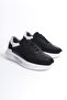 Genuine Leather Mbkry028-S Men's Black Sneaker & Sports Shoes - 2