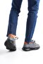 Genuine Leather Mbkry301-Gr Men's Gray Sneaker & Sports Shoes - 4