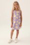 US Polo Assn Licensed Floral Dress Lilac Girl's Nightgown