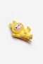 Girl's Clip Buckle with Yellow Toy Figure - 2