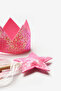 Fuchsia Sequined Girl's Hair Band Asa Set - 2