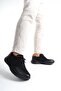 Genuine Leather Mbkry301-S Men's Black Sneaker & Sports Shoes - 3