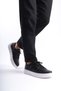 Genuine Leather Men's Sports Shoes & Sneakers Black -Mbkry650-S