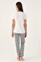 Good Cream Women's Short Sleeve Pajama Set - 5