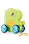Pull String Animal Car Toy – Educational Baby Push & Pull Toy with Music & Light - 2