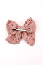 Dried Rose Scallop Bow Girl's Clip Buckle - 3