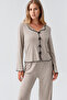 Long Sleeve Flexible Viscose Pajama Set with Ribbon Bow Detail - 4