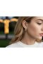 Xuping Stainless Zircon Stone Mesh Model Women's Earrings - 4