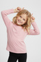 Girl Boy Child Powder Colored Basic Seasonal Long Sleeve T-Shirt