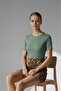 Crew Neck Basic Ultra Soft Cotton Viscose Short Sleeve Soft Regular Size Body - 2