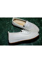 Women's Perforated Soft Leather Casual Shoes - 4