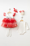 Baby Girl Newborn Layered Tulle Party Dress Christening Dress 0-6 months - 4