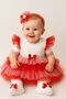 Baby Girl Newborn Layered Tulle Party Dress Christening Dress 0-6 months