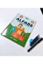 Alphabet Magic Writing Set Erasable Chalked Embossed Notebook Writing 1 Book 1 Pen 5 Refill Tips - 5