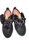 Girl's Halloween Light-Up Wednesday Costume Dress + Ballet Shoes + Bag + Belt + Gloves + Hand Accessories - 8