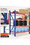 I Best 4 Shelves Heavy Duty Metal Warehouse Shelving, 400kg Capacity per Shelf, (200 x 60 x 200cm) - 3
