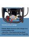 Electric Pressure Washer 3000W, 5800 PSI, Self-Priming Car Washer with Spray Gun, Detergent Ta - 5
