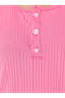 Flounce Short Sleeve T-Shirt and Printed Pyjama Set - 5