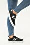 Black-White Unisex Sports Shoes - 3