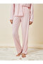 Long Sleeve Jersey Button Through Shirt and Pyjama Set - 5