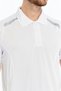 Men's Polo Neck T-Shirt Breathable Fabric Procool Sports Outdoor T-Shirt White - 6