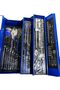 85Pieces Socket Set Toolbox Wrench set with Metal Box 1/2" & 1/4" for home use and professiona - 5