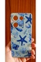 Tecno Camon 20/20 Pro Ocean Shell Printed Inside Velour Silicone Phone Case Cover - 3