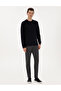 Navy Blue Regular Fit Sweatshirt 50313939-Vr033 - 4