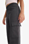 Elastic Waist Wide Leg Cargo Sweatpants for Girls E6930A825Au - 5