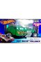 Flames and Fun Fast Racer Bone Shaker Car – Green Die-Cast Toy Vehicle for Kids & Collectors