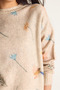 Women's Beige Piecework Knitwear Sweater 20234237 - 6