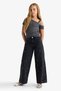Wide Leg Wide Leg Anthracite Girl's Jean Pants F7640A8/Nm36 - 3