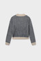 Girl's Striped Knitwear Sweater – Green - 3