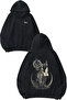 Opeth 2 Design Back Printed Black Hooded Sweatshirt