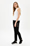 Women's Black Sweatpants 50307705-Vr046 - 3