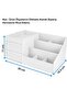 Diamond Drawer Desktop Organizer Organizer Cosmetic Perfume Lipstick Jewelry Organizer-Pink - 5