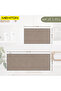Set of 2 PCs Premium Anti-Fatigue Kitchen Mats, Non-Skid Natural Rubber Kitchen Floor Mats - GREY - 4