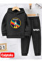 Nasa Space Shuttle Printed Thick Cotton Hoodie Children Tracksuit Jacket((Code-85))