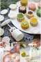 Press Cookie Cutter Flower-Shaped Cookie Machine Round Mixed Pattern 7 Pieces - 5