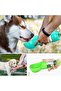 Portable Container Food Covered, Cat, Dog Waterer with Poop Bag - 300ml