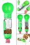 Portable Container Food Covered, Cat, Dog Waterer with Poop Bag - 300ml - 6